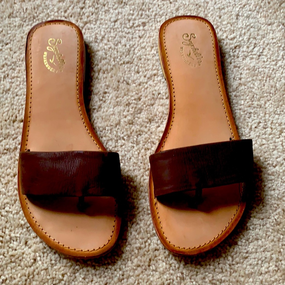 Brown sandals